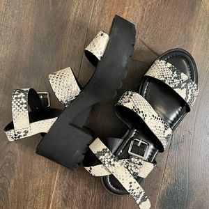 Madden Girl platform sandals